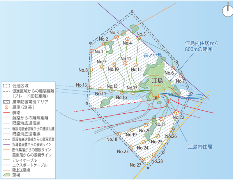 長崎県西海市江島沖